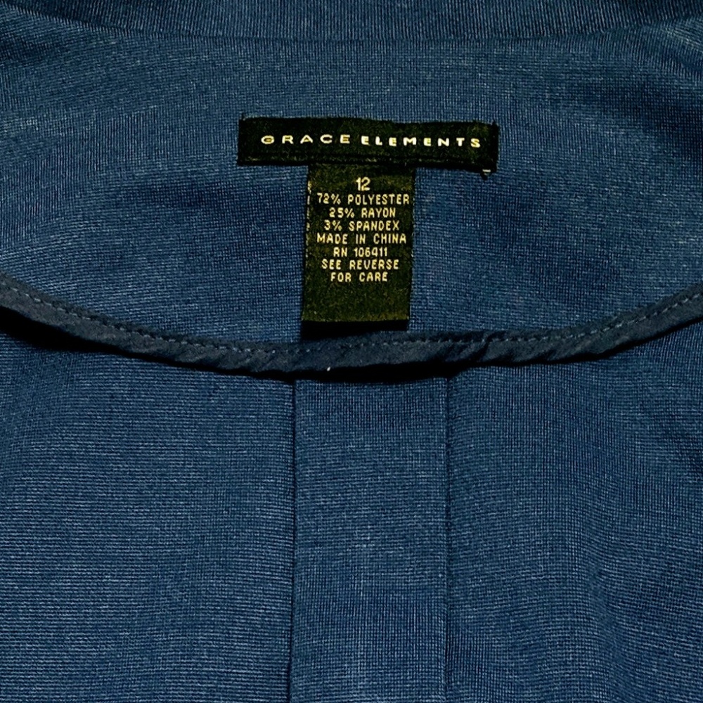 Grace Elements Blue Jacket Size 12. - image 6